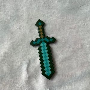 Minecraft themed Lego-Style Cake Topper